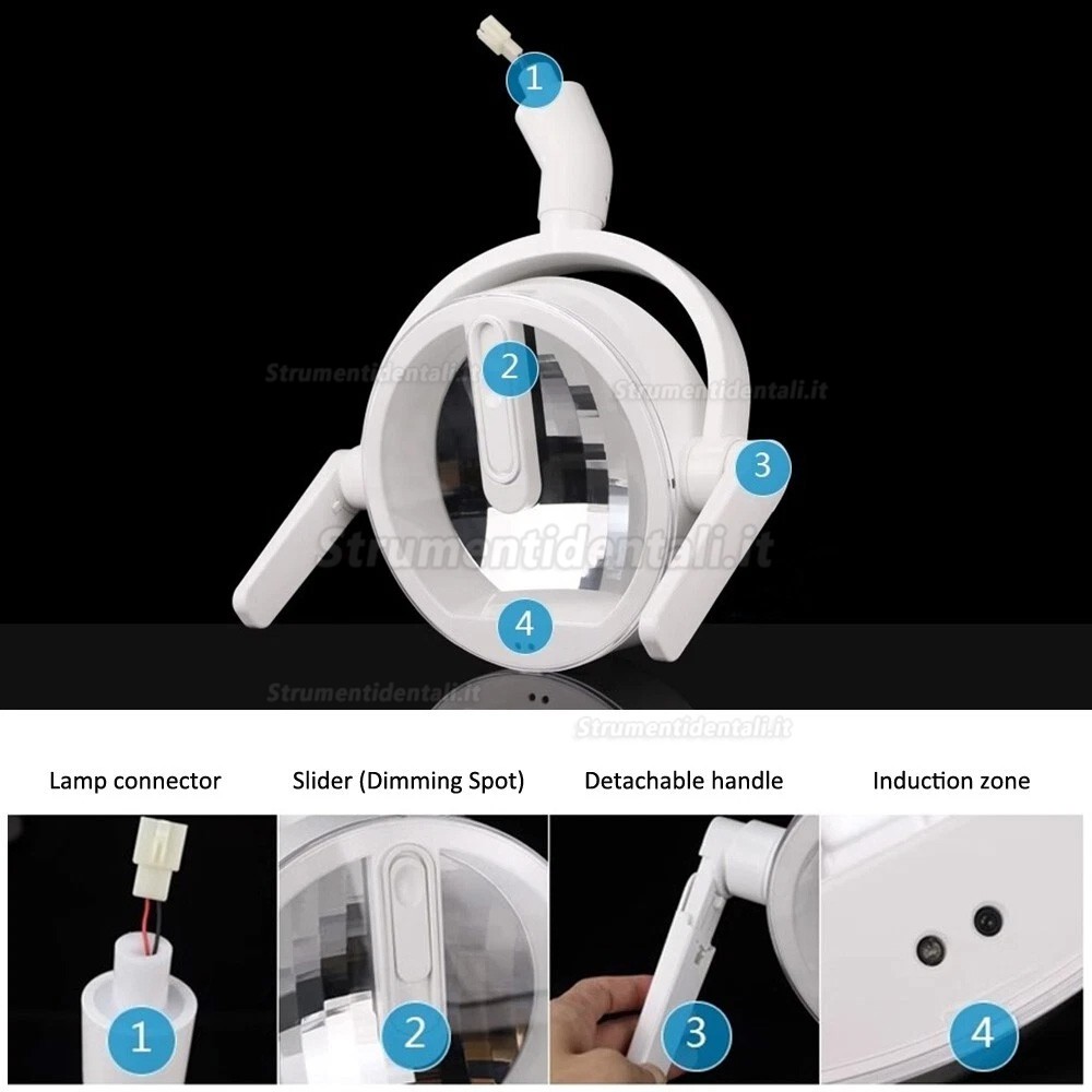 Lampada per poltrona odontoiatrica a LED da 15 W
